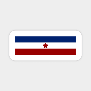 Yugoslavia Flag Magnet