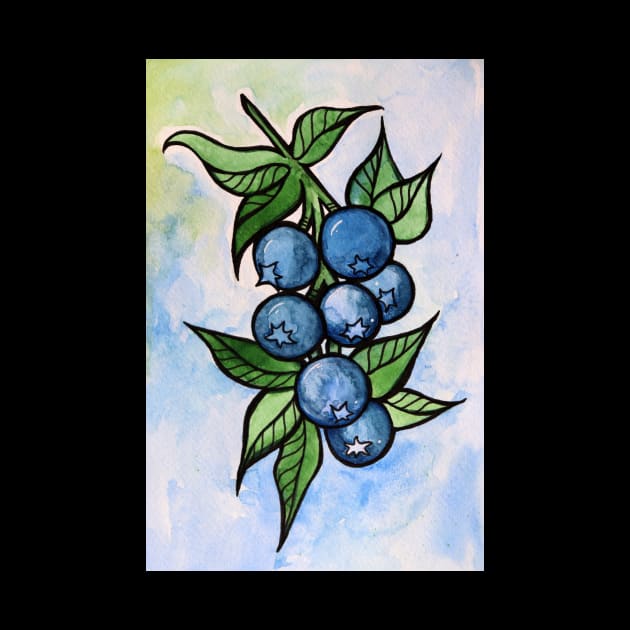 Blueberries by bubbsnugg