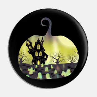 Ghost House Pin