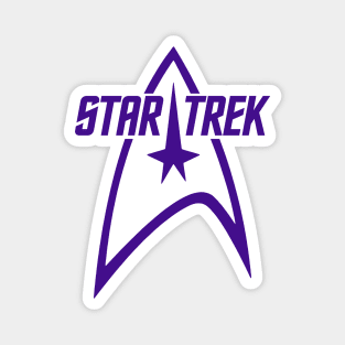 STAR TREK - Groovy tie dye insignia Magnet