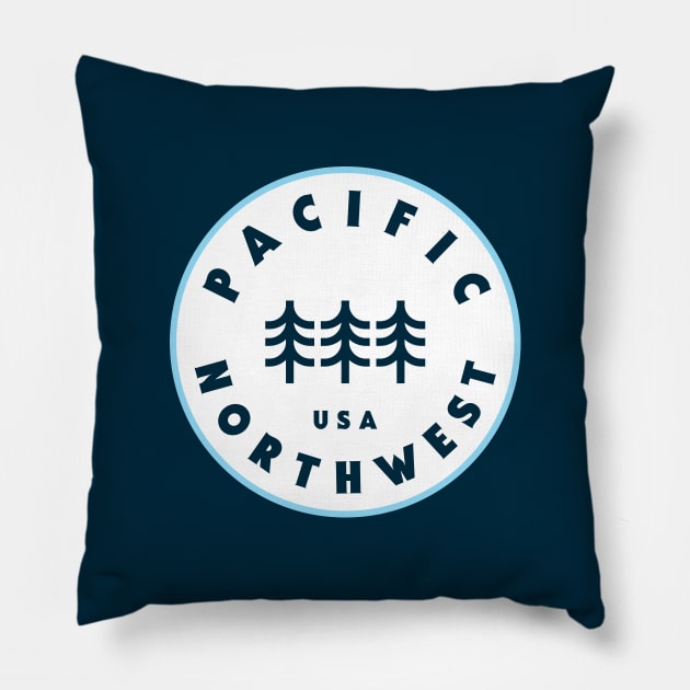 Pacific Northwest Pillow by happysquatch