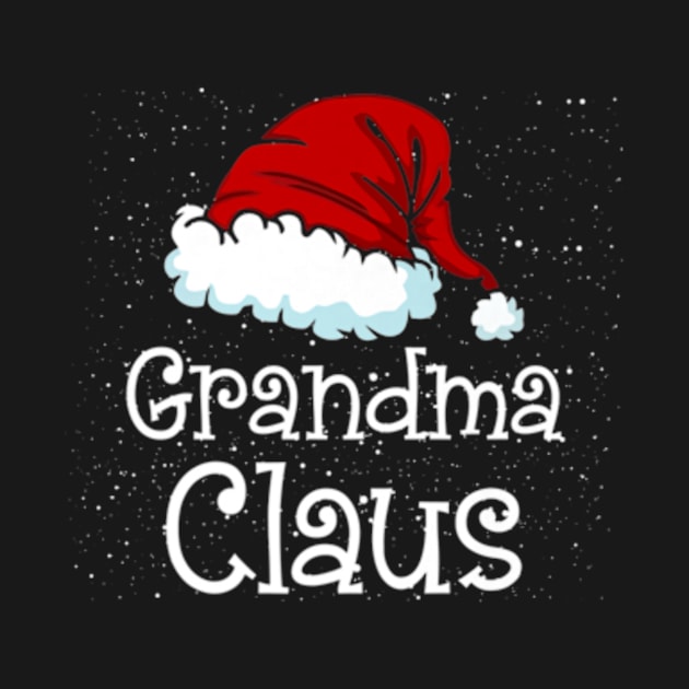 Grandma Caus Christmas Pajamas Santa Gift Premium by GWCVFG