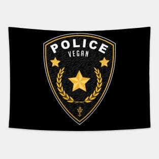 Vegan Police Tapestry