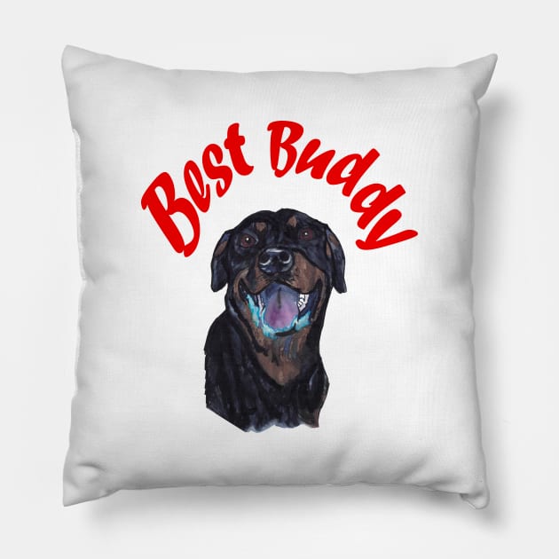 Best Buddy Pillow by RommyII