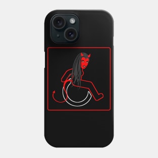 WHEELCHARIOT 15 (Devil Woman) Phone Case