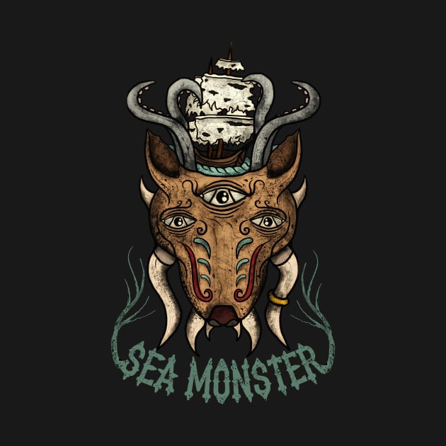 Sea monster by Yeroma