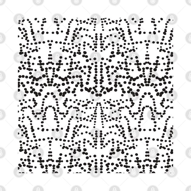 Monochrome Dots Pattern by Patternos