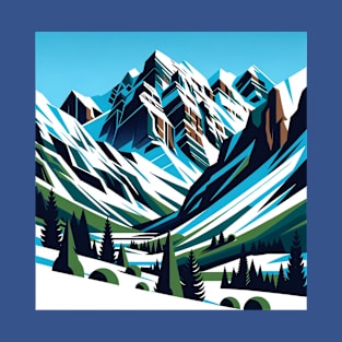 Snowy Mountain 1 T-Shirt