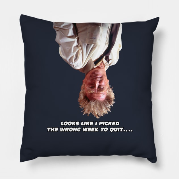 Wrong Week Pillow by BigOrangeShirtShop