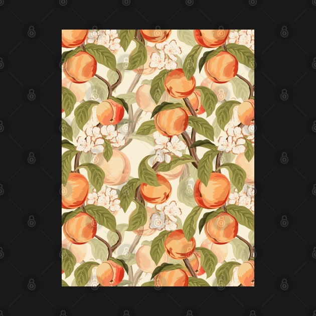 Peach Pattern by Designoholic