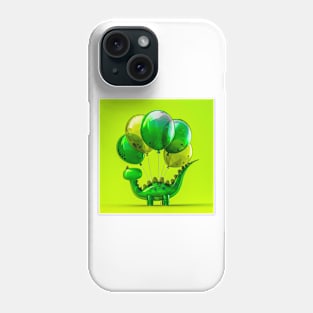 Dinosaur Balloons IV Phone Case