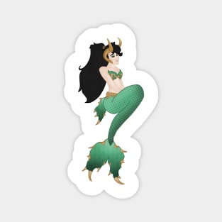 Mischievous mermaid Magnet