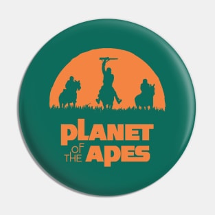 Monkey Warriors Planet Pin