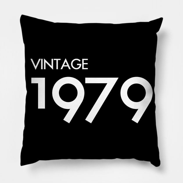 Vintage 1979 Gift 41st Birthday Party Pillow by Damsin