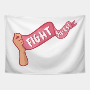 Fight Girls!- Breast cancer awareness Tapestry