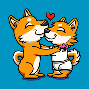 Shiba Inu Love T-Shirt