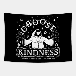 Choose Kindness - Black Tapestry