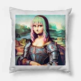 Mona Lisa Anime Pillow