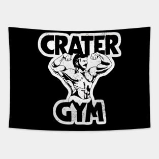 crater gym Tapestry