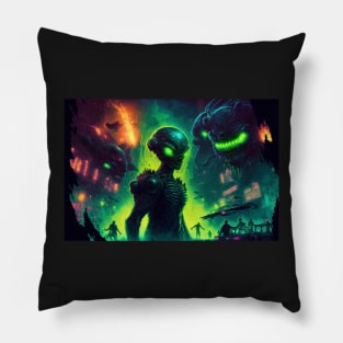 Alien Invasion Vol. 2 Pillow