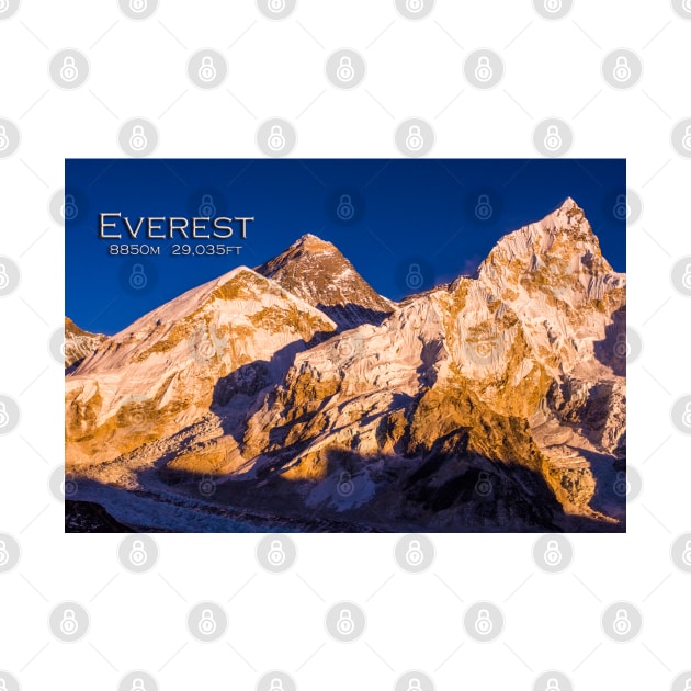 Everest sunset by geoffshoults