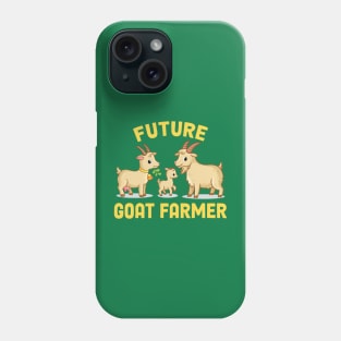 Funny Future Goat Farmer Who Loves Goats Phone Case