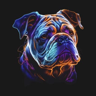 Neon Bulldog T-Shirt