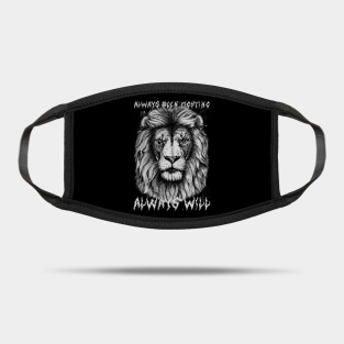 Lion Motivational Quotes Masks Teepublic