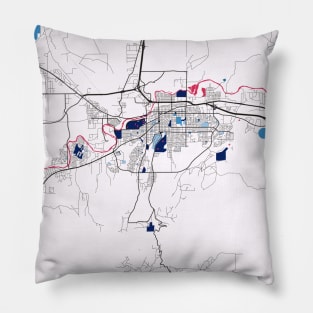 Casper - United States MilkTea City Map Pillow