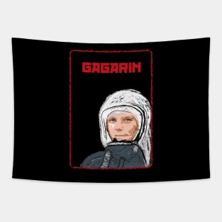 Yuri Gagarin Drawing Tapestry