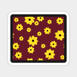 Coreopsis Pattern Magnet