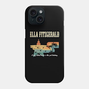 ELLA FITZGERALD MERCH VTG Phone Case