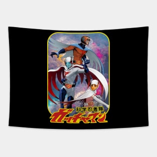 Gatchaman vintage trio Tapestry