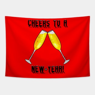 Cheers to a New Year! Tapestry