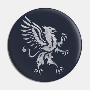 The Griffin, a Medieval Heraldic Beast Pin