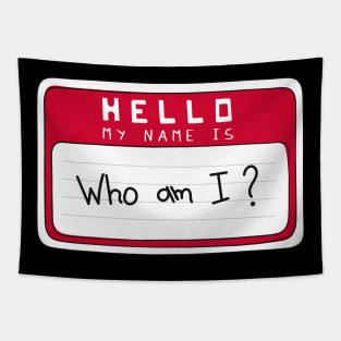 Sticker HELLO My name is Tapestry