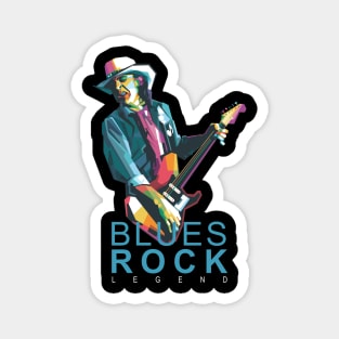 BLUES ROCK LEGEND Magnet