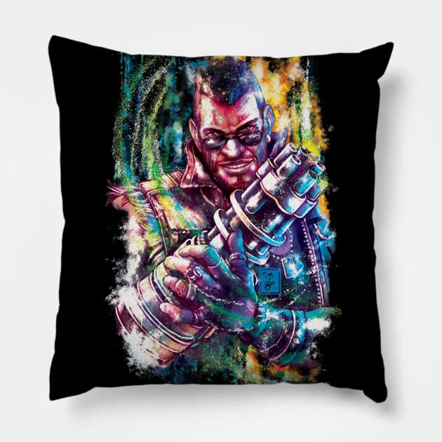 Barret Pillow by kingcael