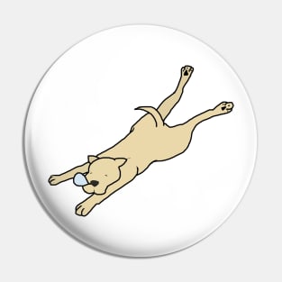 Lazy Dog Sploot Pin