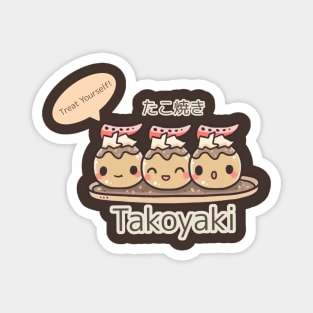 Cute Japanese Takoyaki Magnet