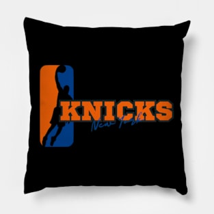 knicks basketball Pillow