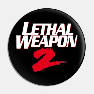 Lethal Weapon 2 Titles Pin