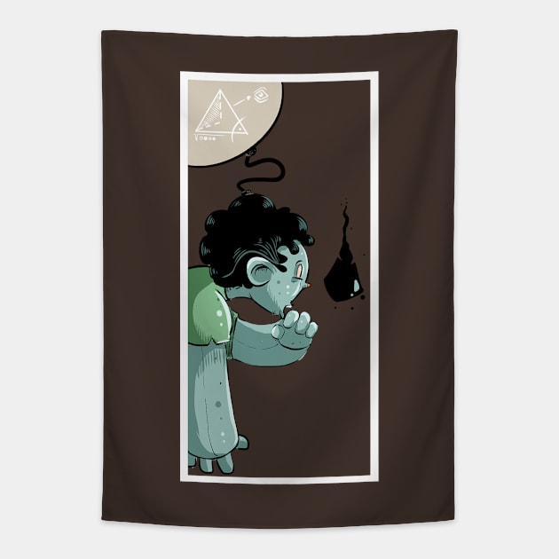 Dark Matter Zombie Tapestry by VJuhas007