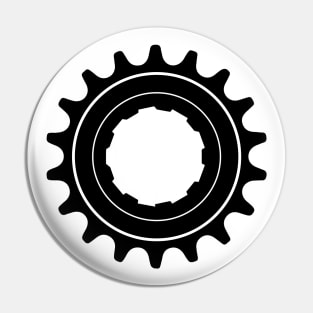 More Gears More Problems Fixie Fixed gear bikes - black Pin