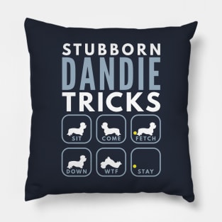 Stubborn Dandie Dinmont Terrier Tricks - Dog Training Pillow