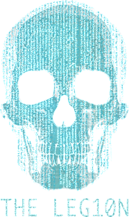 Hacker Nerd Skull Magnet