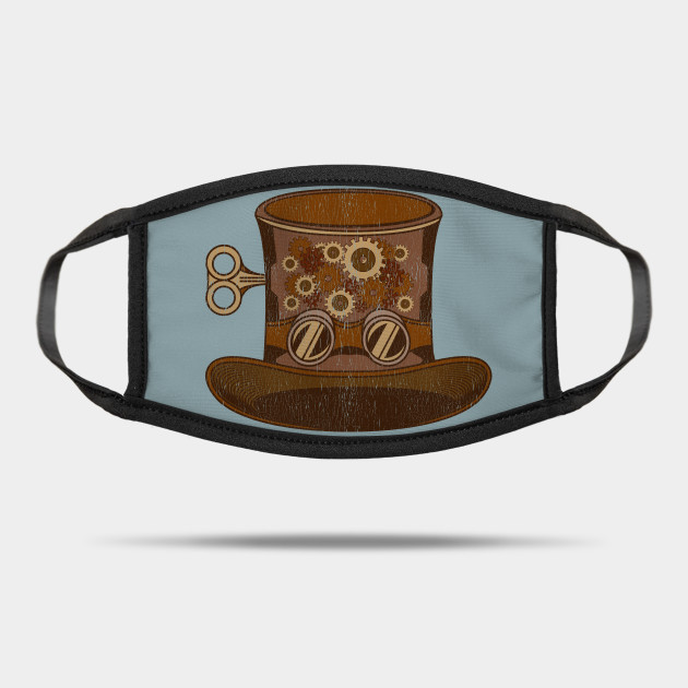 Steampunk Style Mechanical Hat For Your Face Mask Steampunk