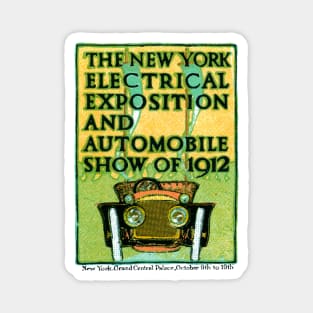 1912 Electric Expo and Auto Show Magnet