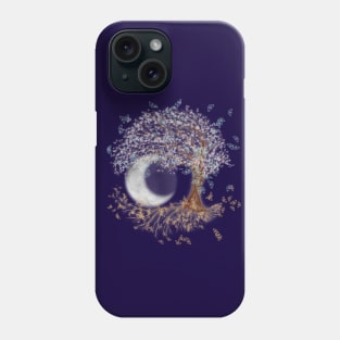 Tree of life in the night Phone Case