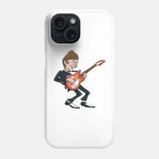 Cartoon Guitarist Phone Case